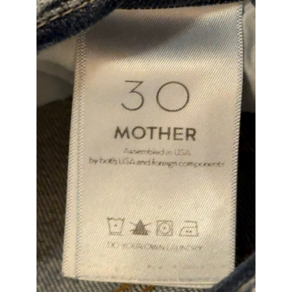 MOTHER Women’s The Looker Ankle Can’t Leave It Alone Wash Cropped Raw Hem 30 - Picture 9 of 12